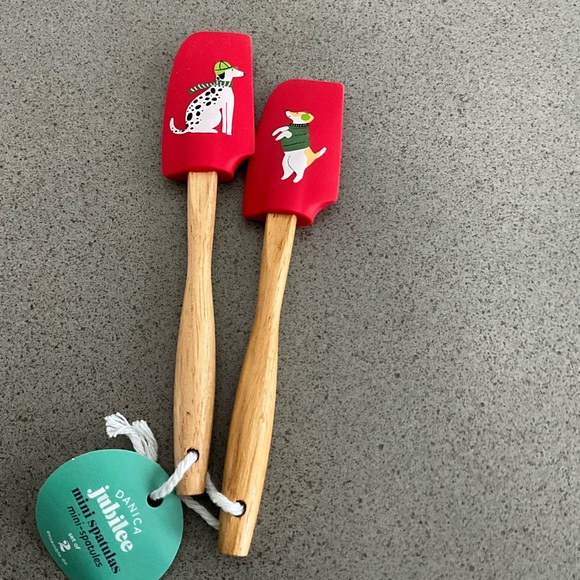 It’s beginning to look a lot like Dachshund Christmas oven mitt & mini spatulas - Picture 4 of 4